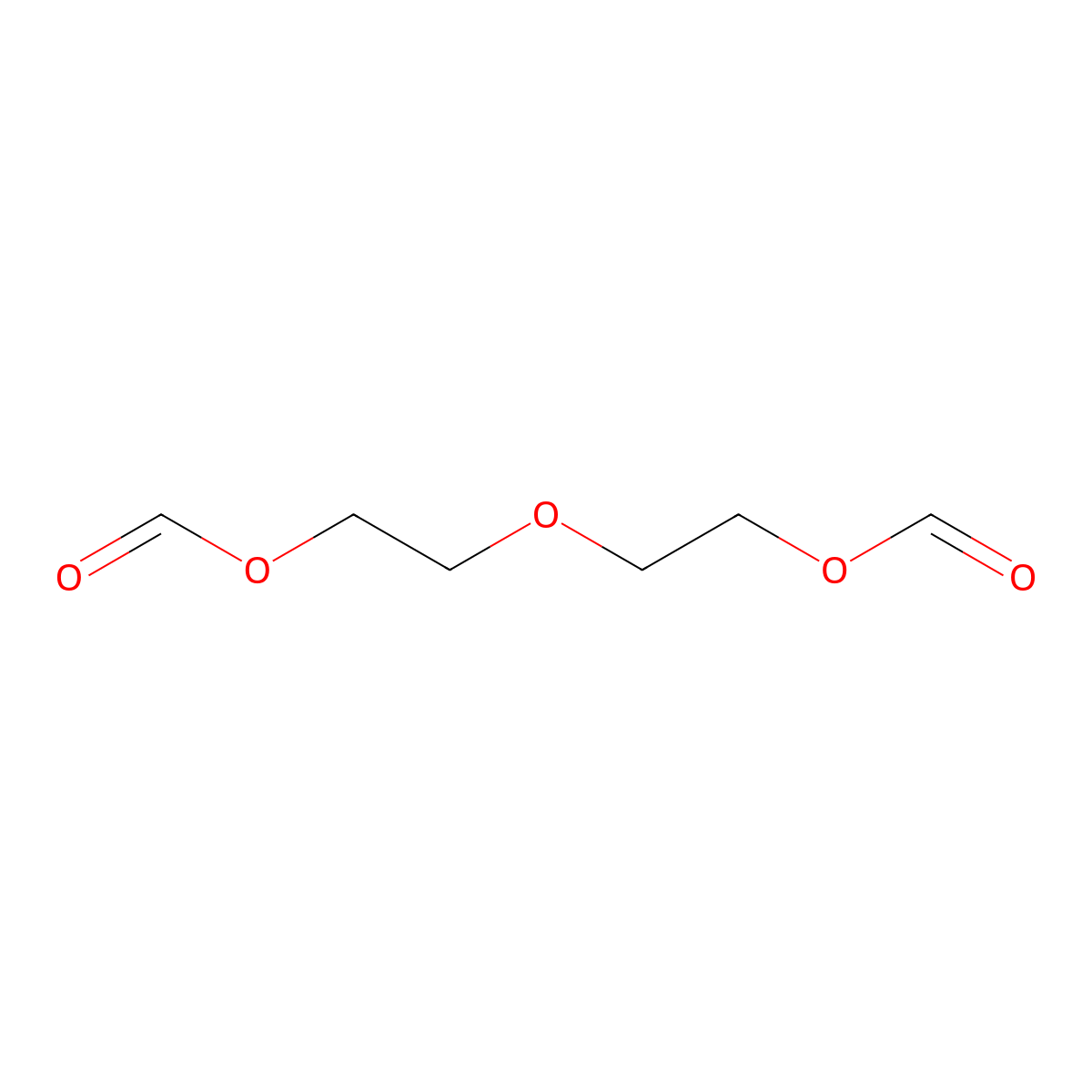 Ethanol, 2,2'-oxybis-, 1,1'-diformate molecular structure, CAS 120570-77-6