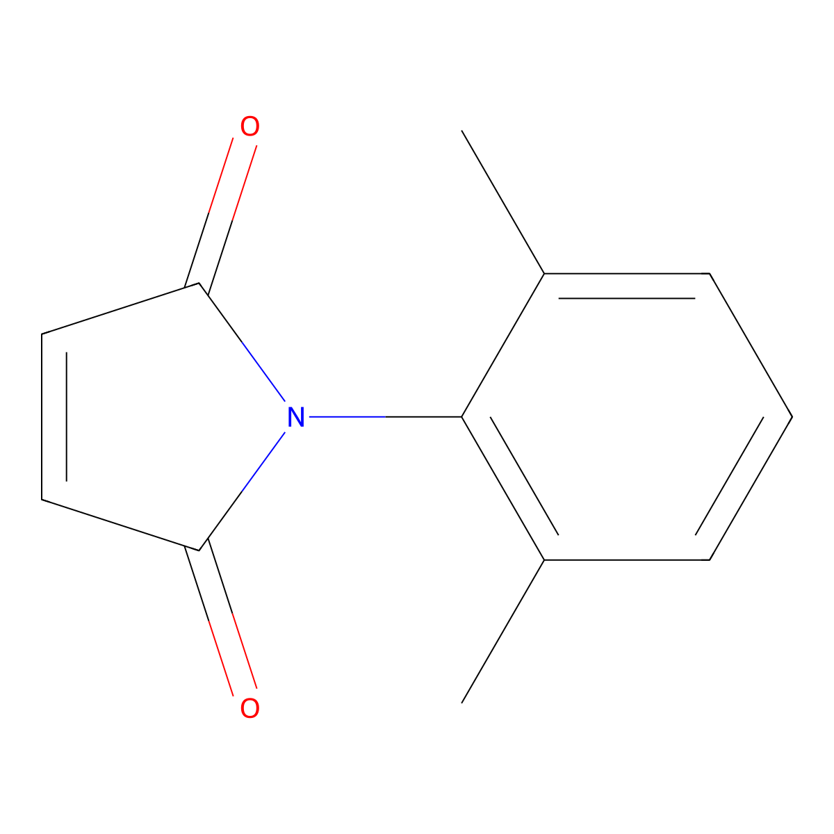 1-(2,6-Dimethylphenyl)pyrrole-2,5-dione molecular structure, CAS 1206-49-1