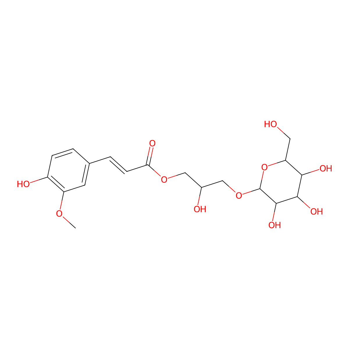 Regaloside F molecular structure, CAS 120601-65-2