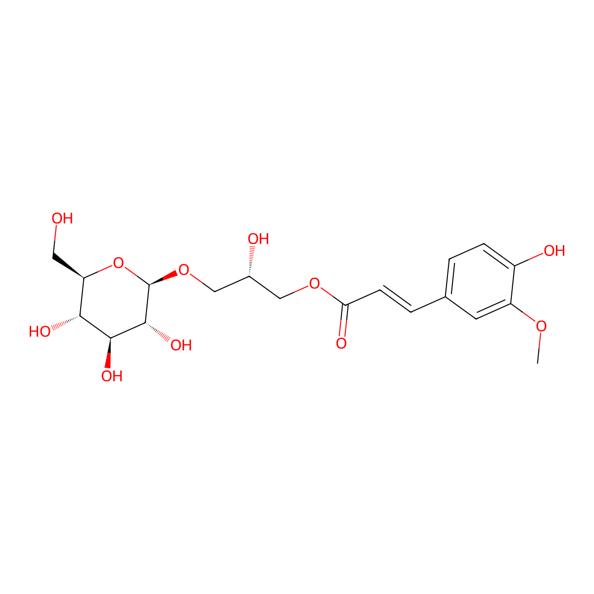 Regaloside F molecular structure, CAS 120601-65-2