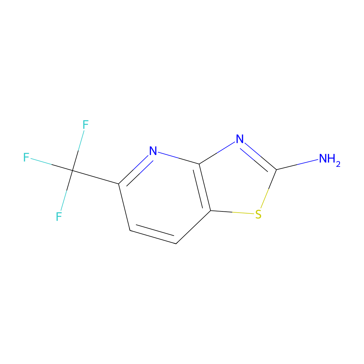 5-(Trifluoromethyl)thiazolo[4,5-b]pyridin-2-amine molecular structure, CAS 1206250-51-2
