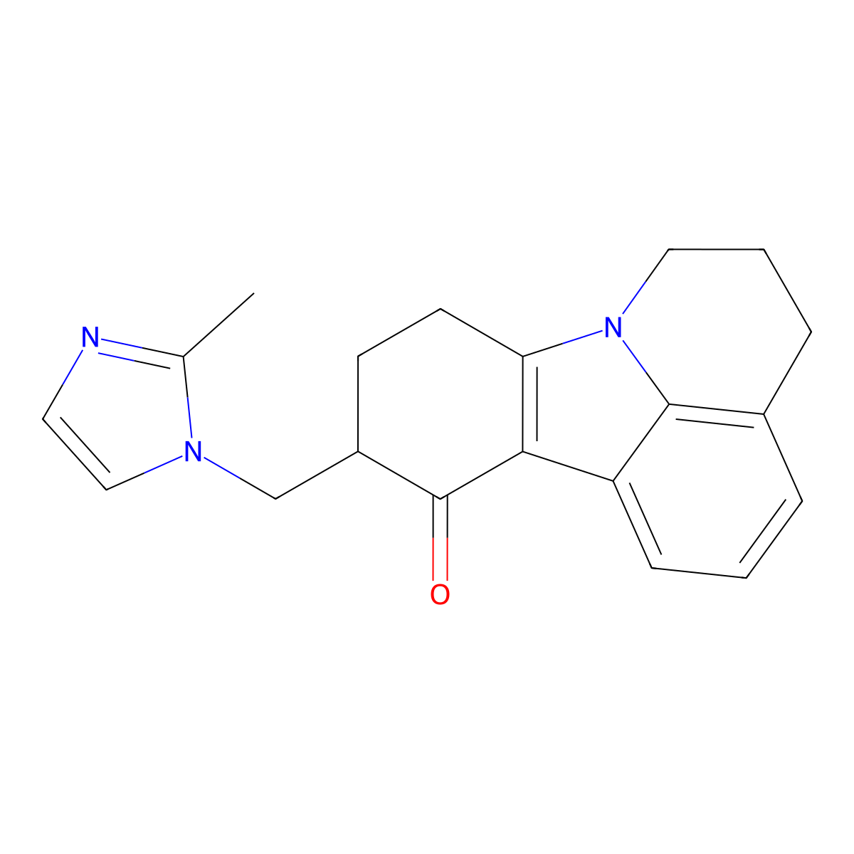 5-HT3 antagonist 3 molecular structure, CAS 120635-47-4