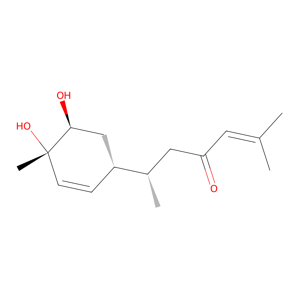 Bisacurone molecular structure, CAS 120681-81-4