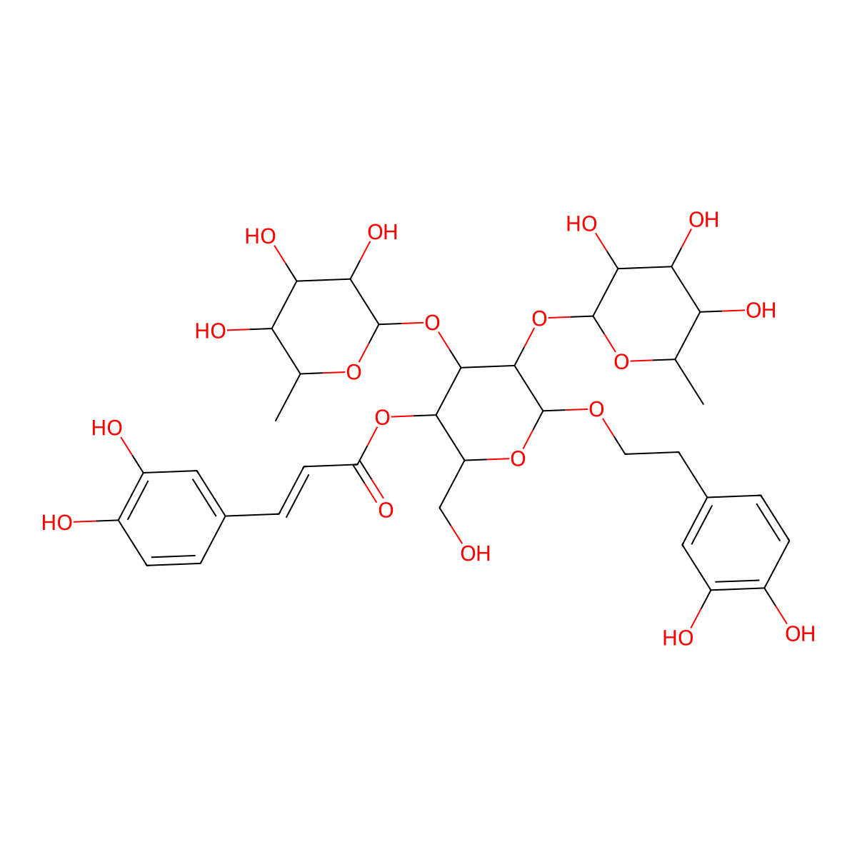Crassifolioside molecular structure, CAS 120693-47-2