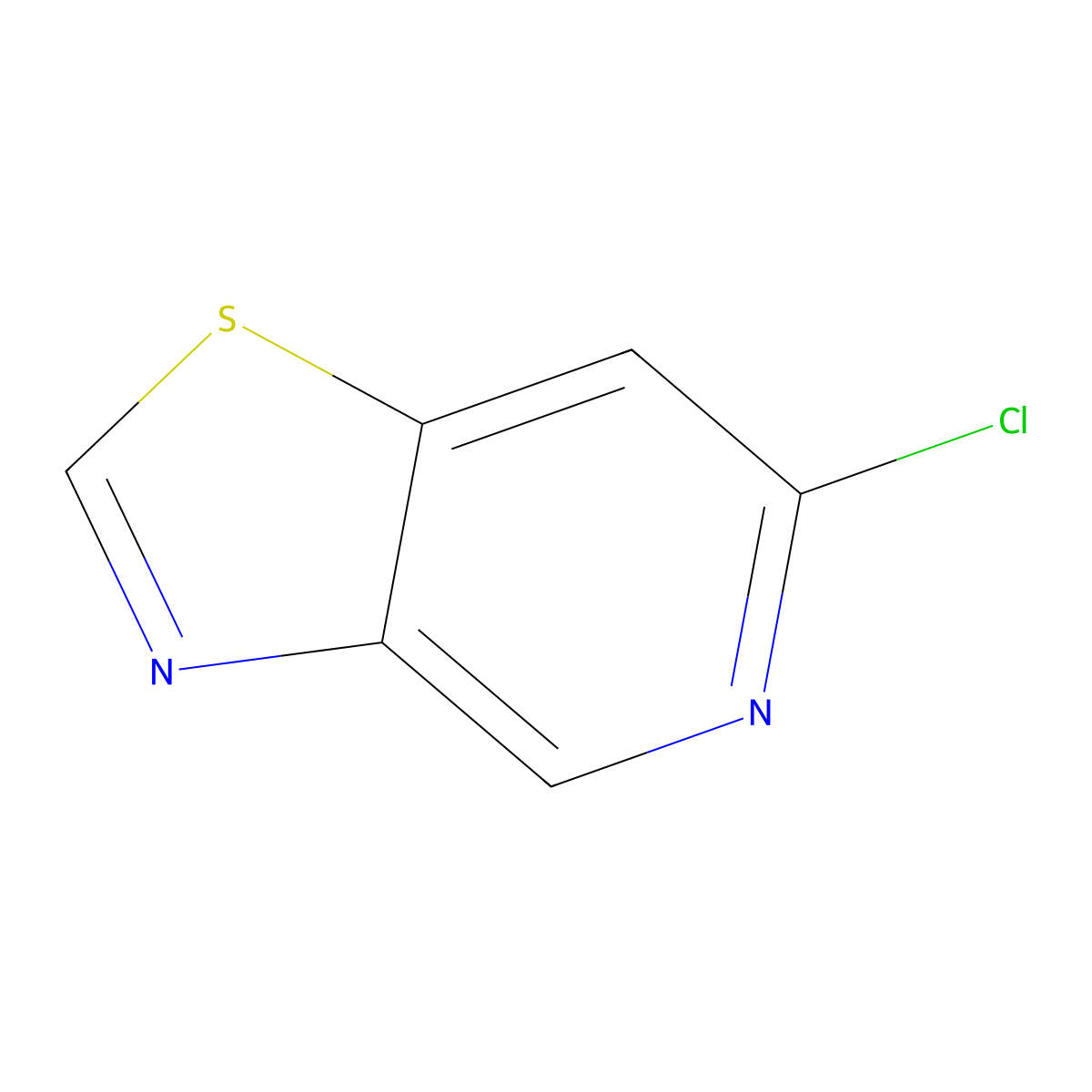 6-Chlorothiazolo[4,5-c]pyridine molecular structure, CAS 1206982-73-1