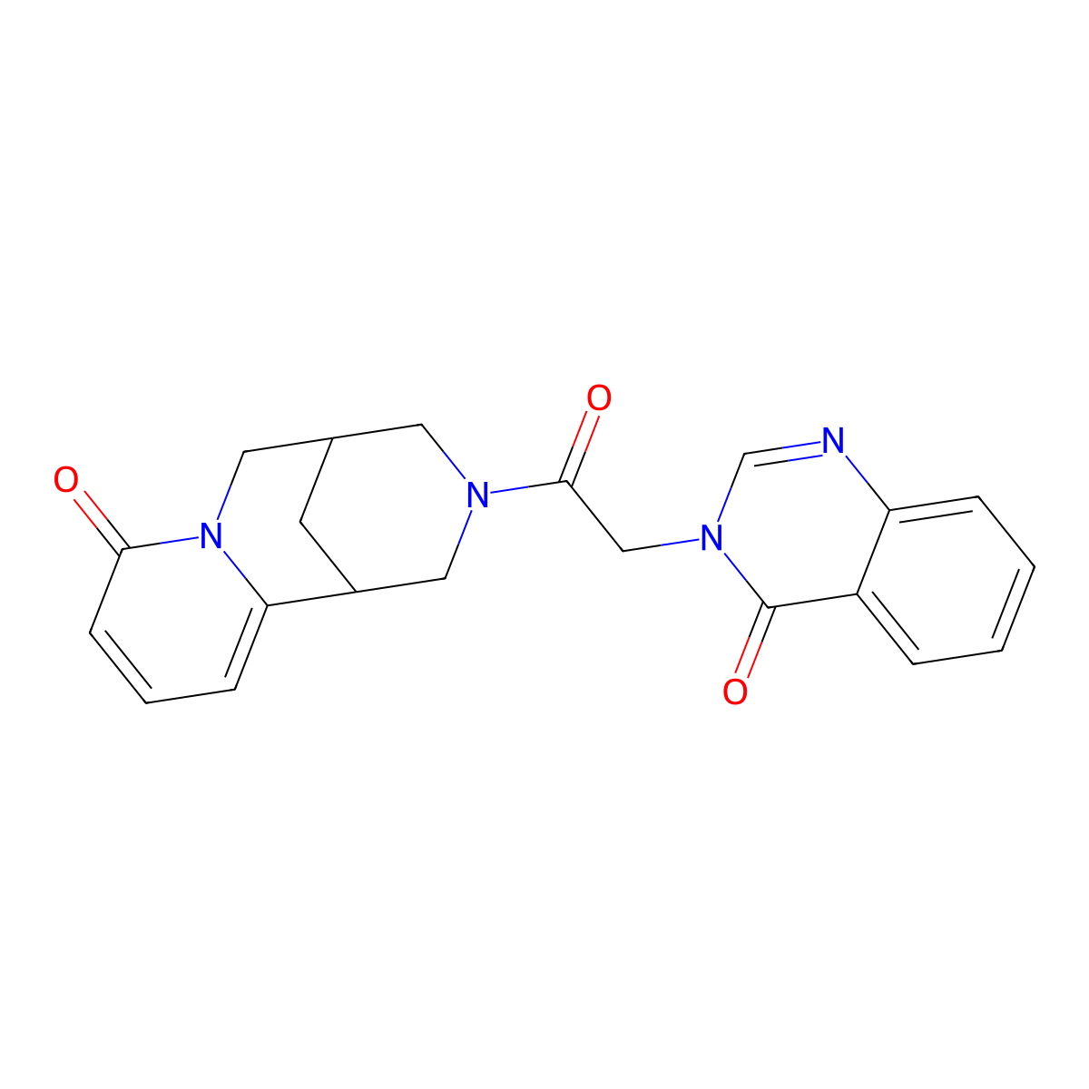 3-(2-(4-oxoquinazolin-3(4H)-yl)acetyl)-3,4,5,6-tetrahydro-1H-1,5-methanopyrido[1,2-a][1,5]diazocin-8(2H)-one molecular structure, CAS 1206999-09-8