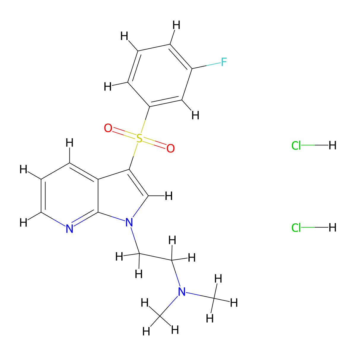 WAY-208466 dihydrochloride molecular structure, CAS 1207064-61-6
