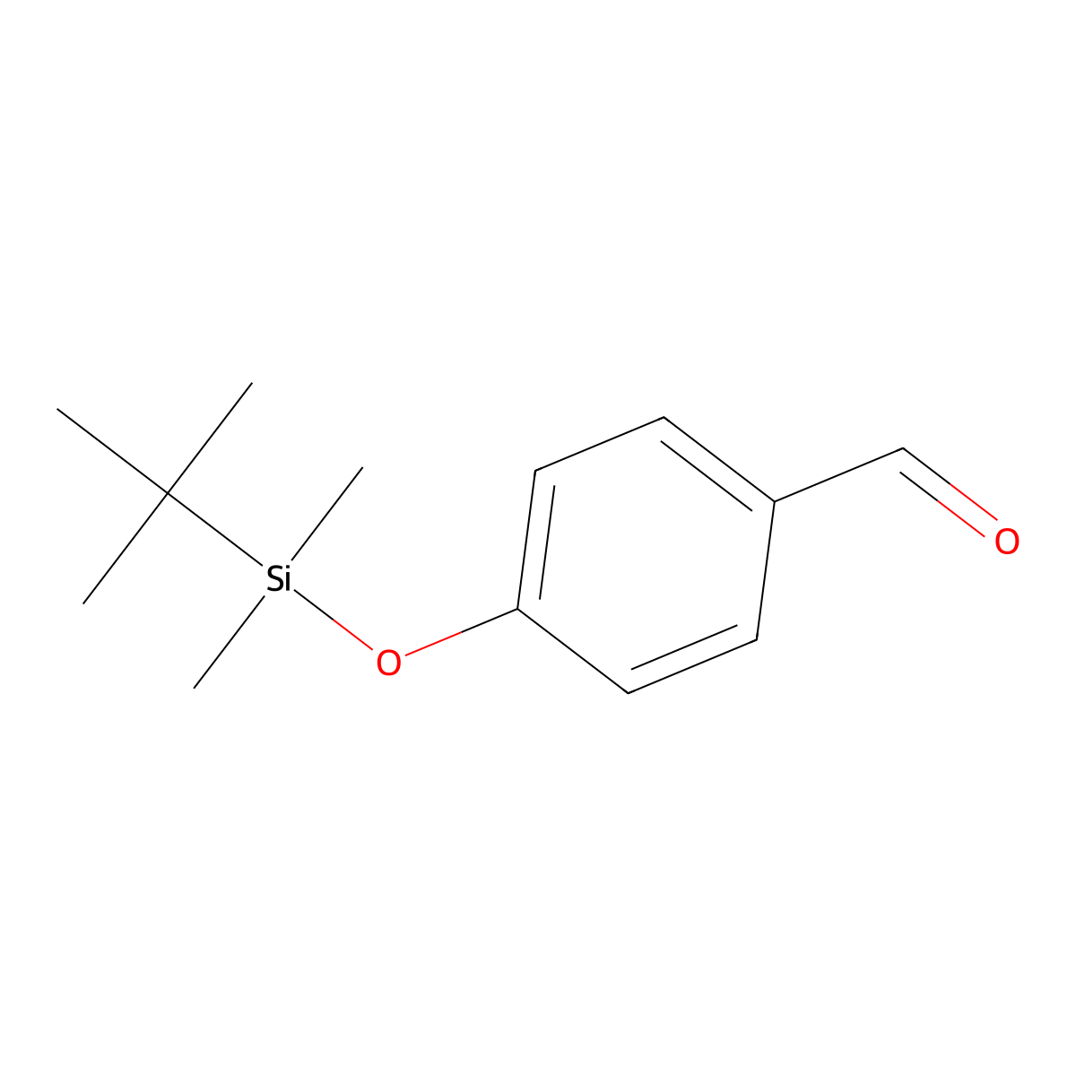 4-[(tert-Butyldimethylsilyl)oxy]benzaldehyde molecular structure, CAS 120743-99-9