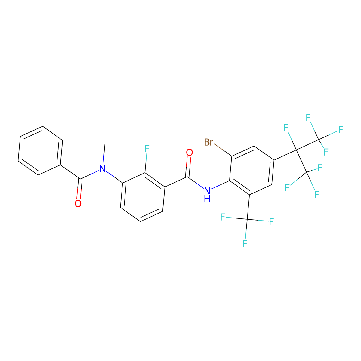 Broflanilide molecular structure, CAS 1207727-04-5
