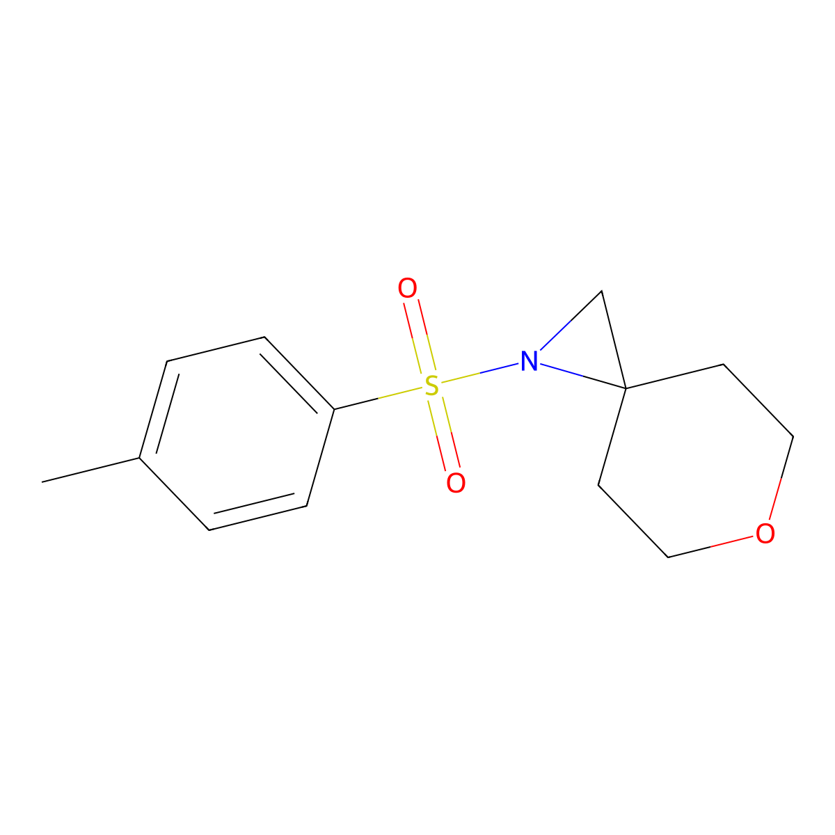2-(P-Tolylsulfonyl)-6-oxa-2-azaspiro[2.5]octane molecular structure, CAS 1207754-85-5