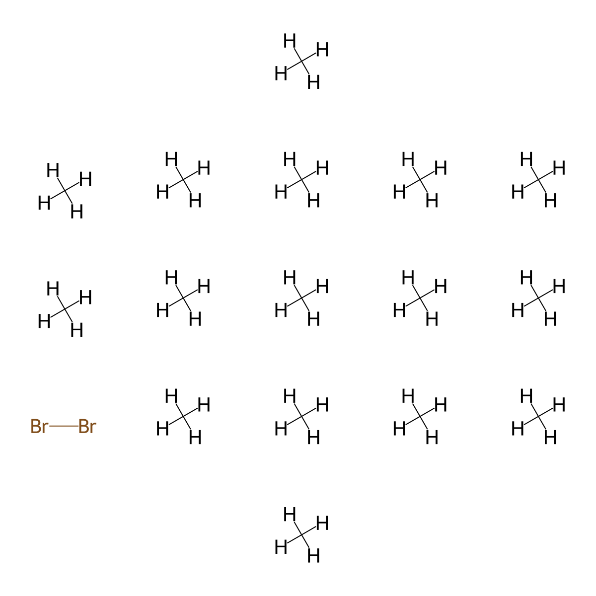 Bromine, compd. with graphite (1:16) molecular structure, CAS 12079-58-2