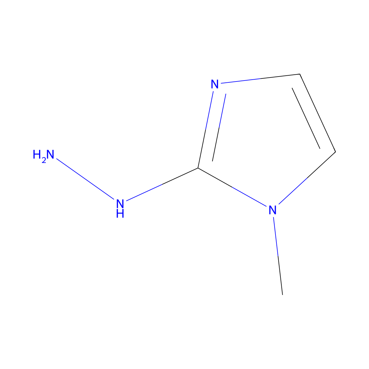 2-Hydrazinylidene-1-methyl-2,3-dihydro-1H-imidazole molecular structure, CAS 1207947-37-2