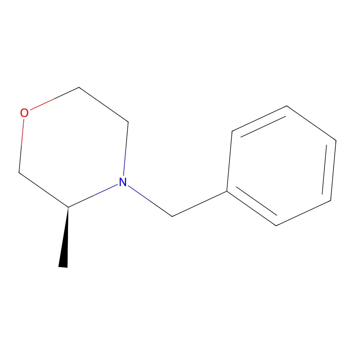 (S)-4-Benzyl-3-methylmorpholine molecular structure, CAS 120800-91-1