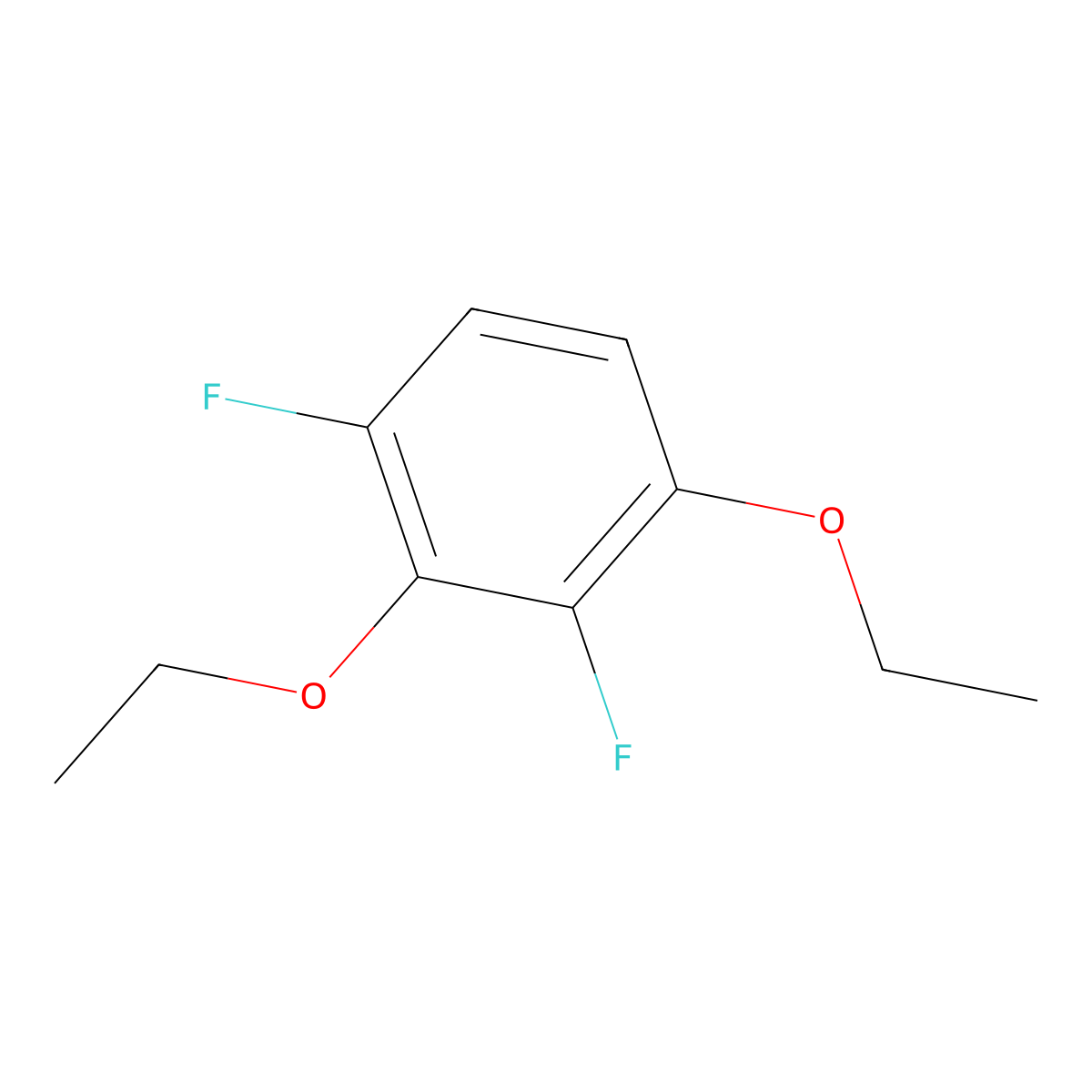 1,3-Diethoxy-2,4-difluorobenzene molecular structure, CAS 1208074-89-8