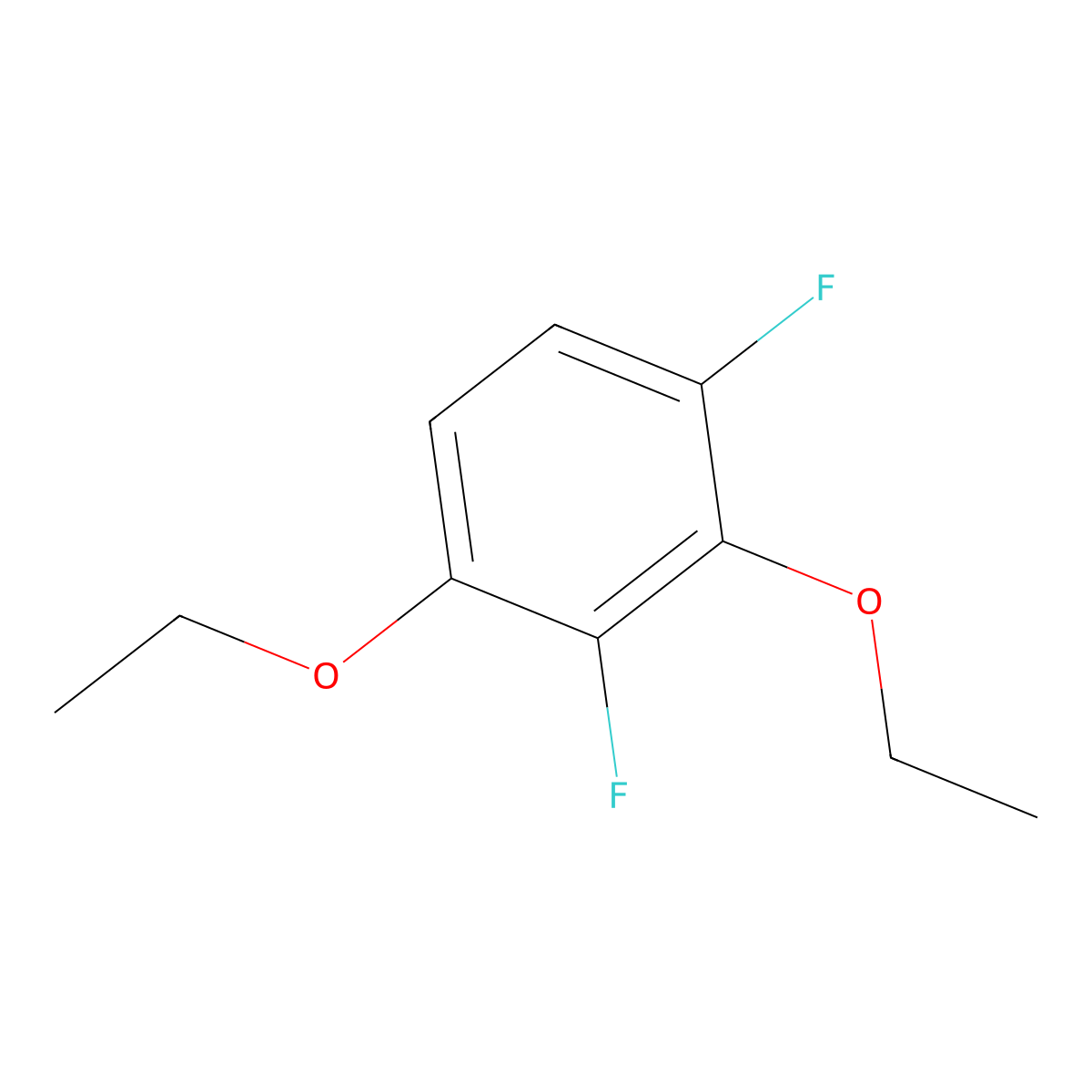 1,3-Diethoxy-2,4-difluorobenzene molecular structure, CAS 1208074-89-8