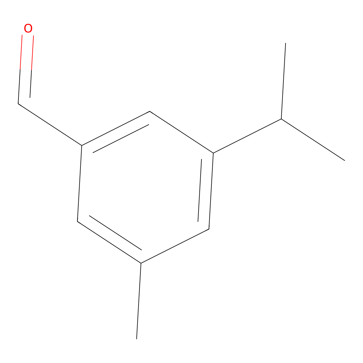 3-Isopropyl-5-methylbenzaldehyde molecular structure, CAS 1208075-26-6