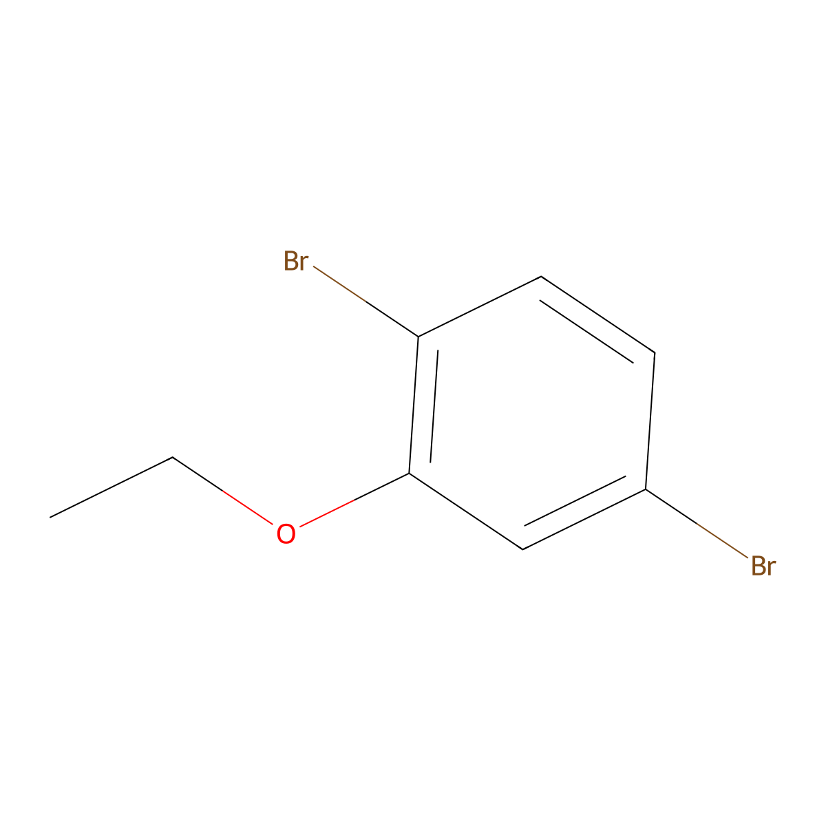 1,4-Dibromo-2-ethoxy-benzene molecular structure, CAS 1208077-63-7