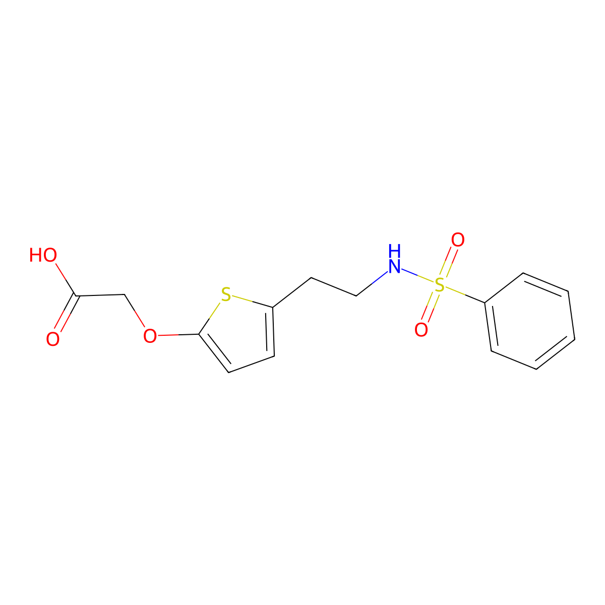 Linotroban molecular structure, CAS 120824-08-0