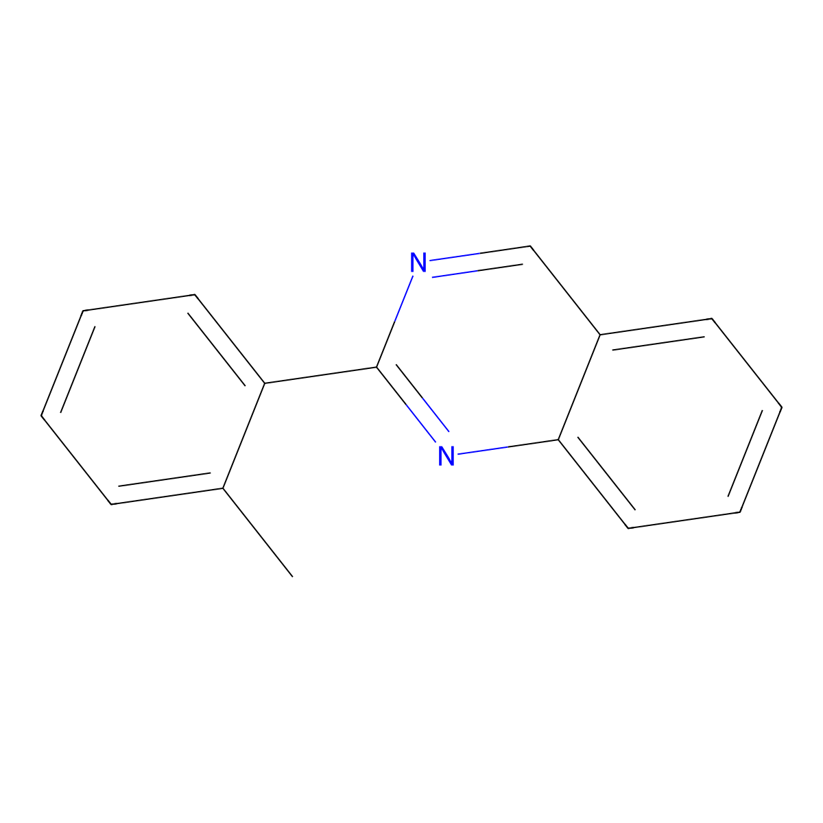 2-(O-Tolyl)quinazoline molecular structure, CAS 1208259-15-7