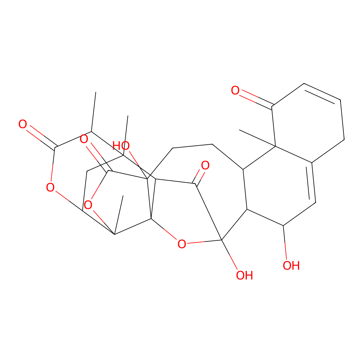 Physalin O molecular structure, CAS 120849-18-5