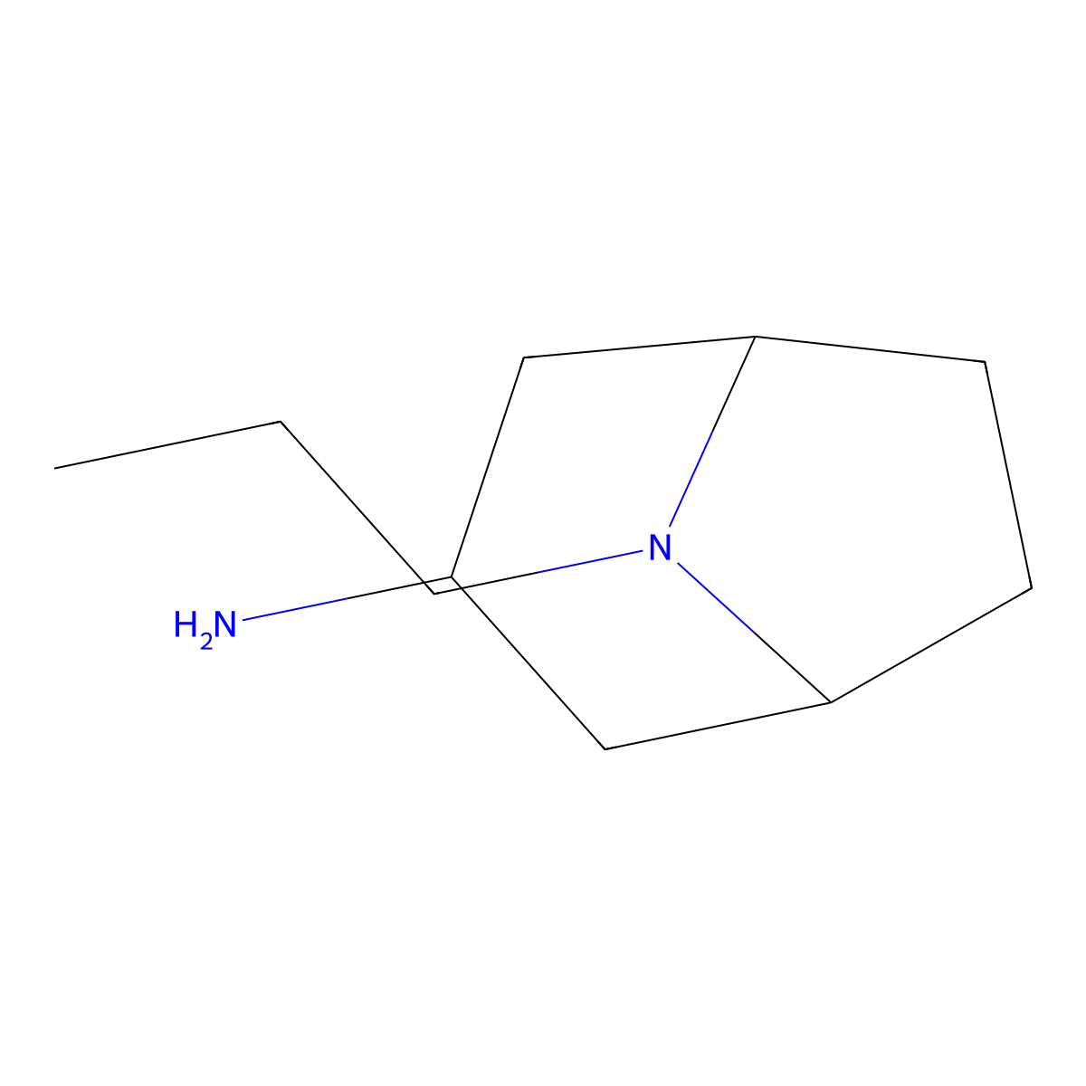 8-Propyl-8-azabicyclo[3.2.1]octan-3-amine molecular structure, CAS 1208832-35-2
