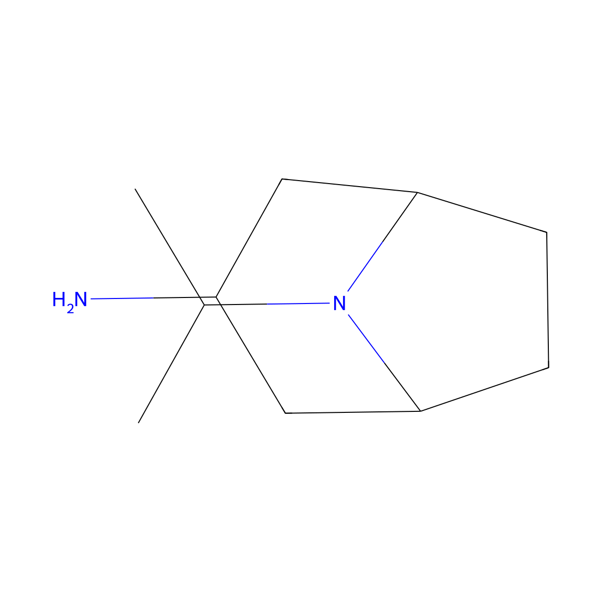 8-(Propan-2-yl)-8-azabicyclo[3.2.1]octan-3-amine molecular structure, CAS 1208935-61-8