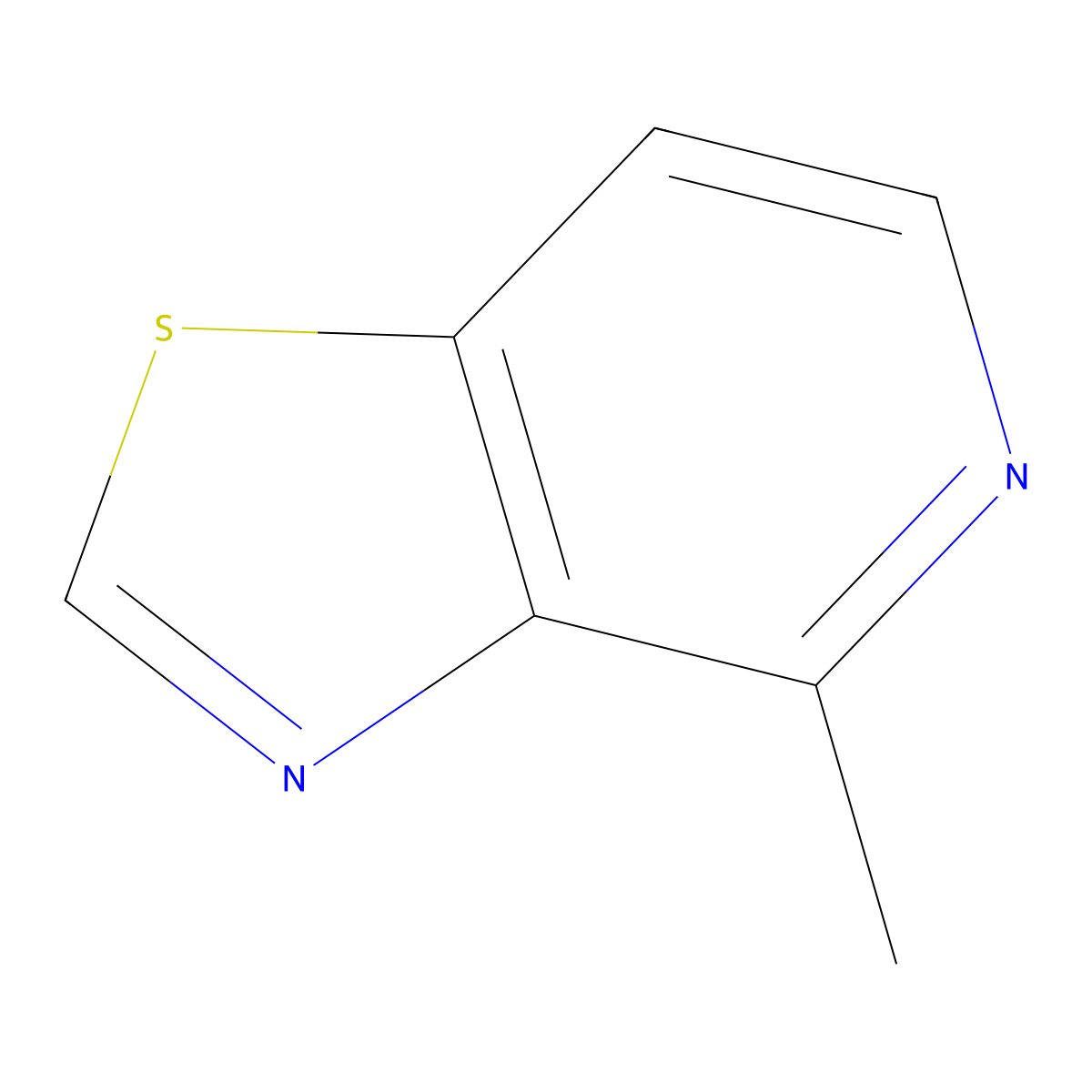 4-Methylthiazolo[4,5-C]pyridine molecular structure, CAS 1208988-06-0