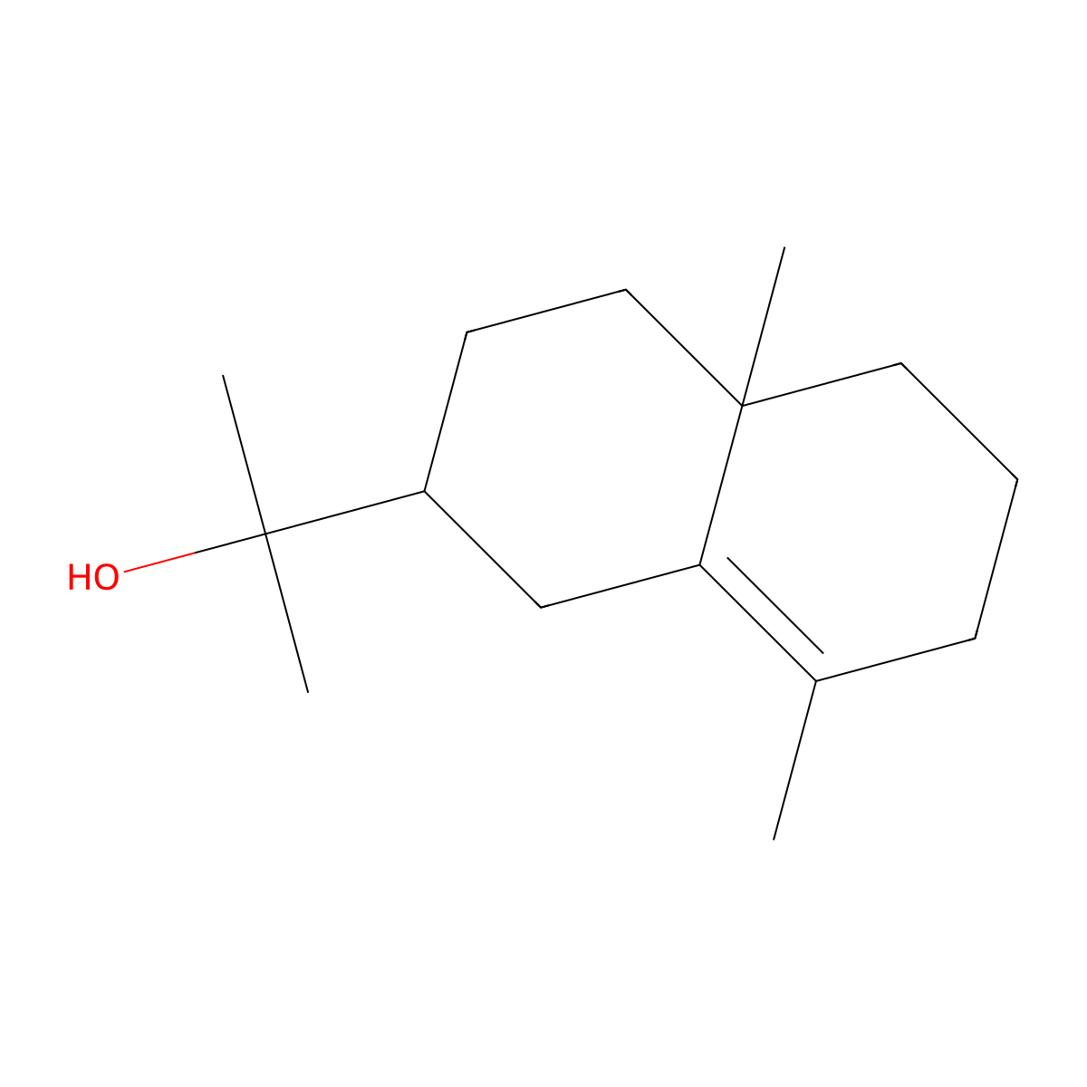(+)-gamma-Eudesmol molecular structure, CAS 1209-71-8