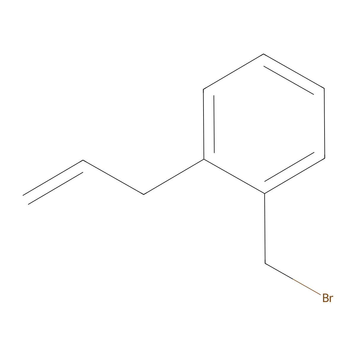 1-(Bromomethyl)-2-(prop-2-en-1-yl)benzene molecular structure, CAS 120906-16-3