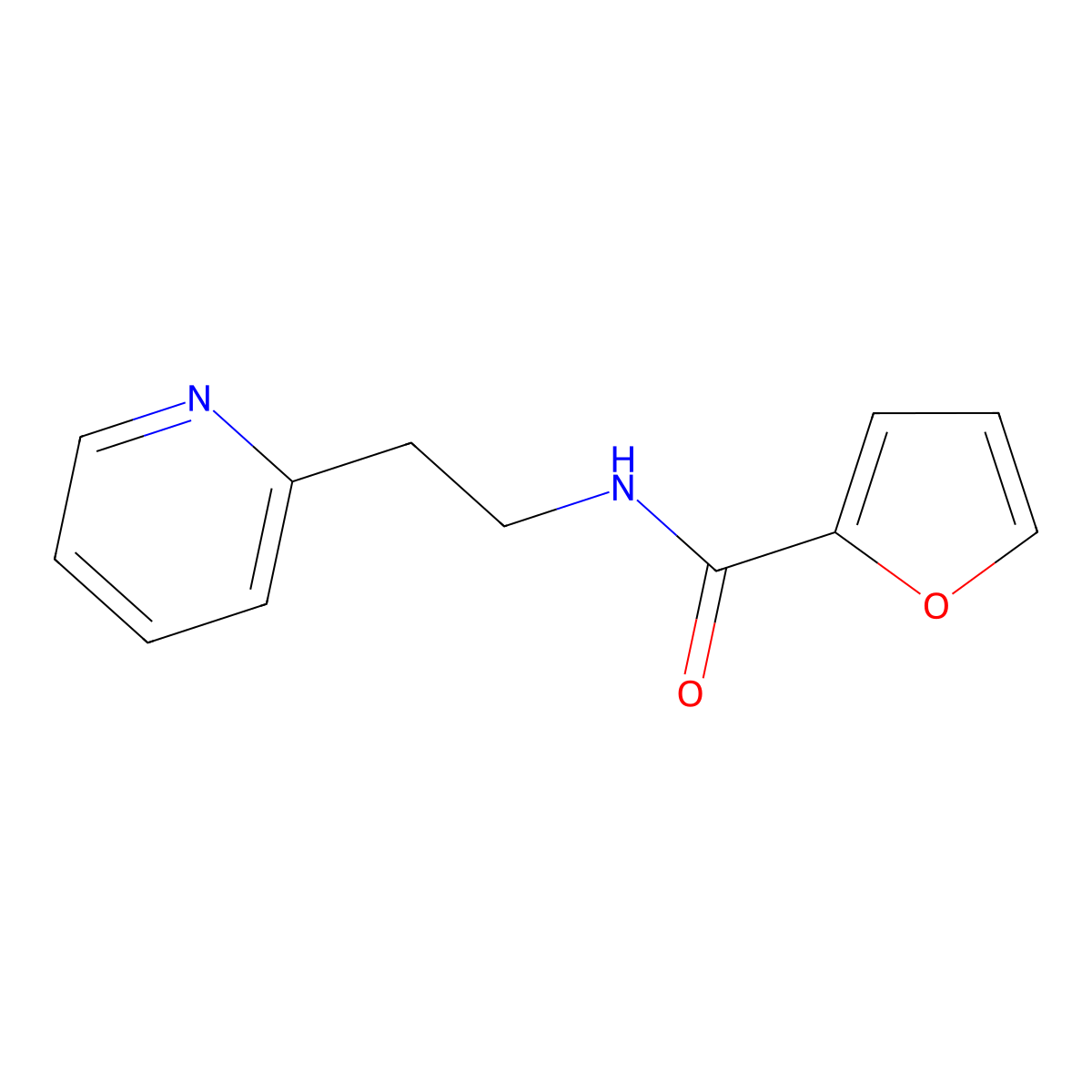 n-(2-(Pyridin-2-yl)ethyl)furan-2-carboxamide molecular structure, CAS 1209087-53-5