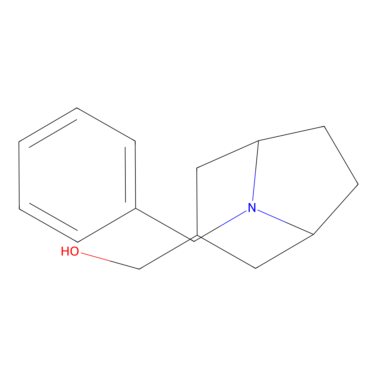 {8-Benzyl-8-azabicyclo[3.2.1]octan-3-yl}methanol molecular structure, CAS 1209122-81-5