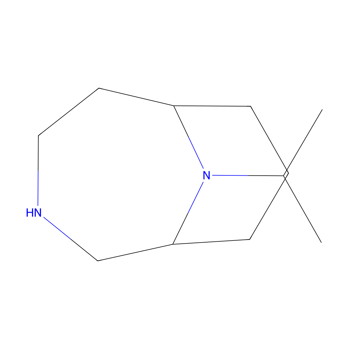 10-(Propan-2-yl)-3,10-diazabicyclo[4.3.1]decane molecular structure, CAS 1209182-42-2