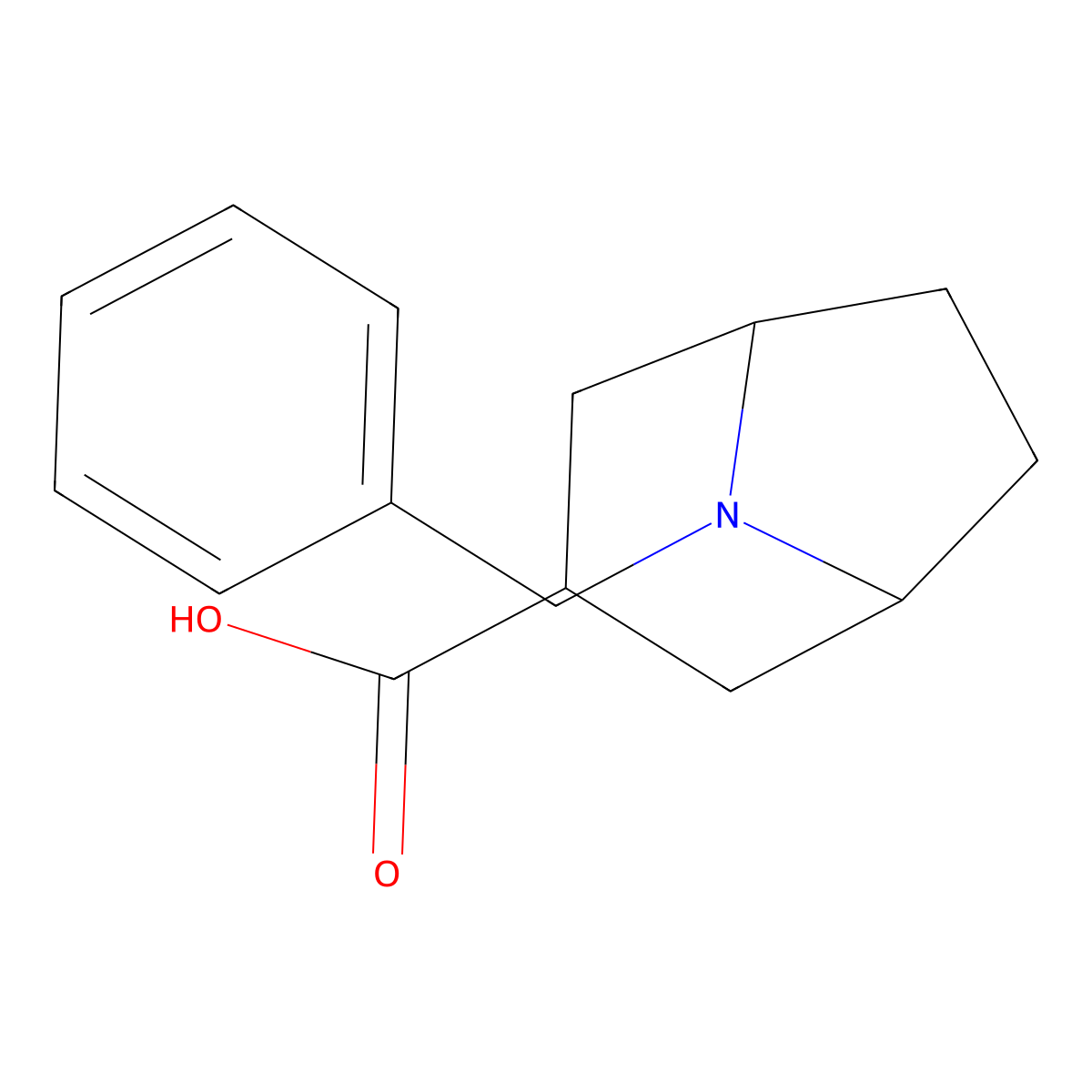 8-Benzyl-8-azabicyclo[3.2.1]octane-3-carboxylic acid molecular structure, CAS 1209251-15-9
