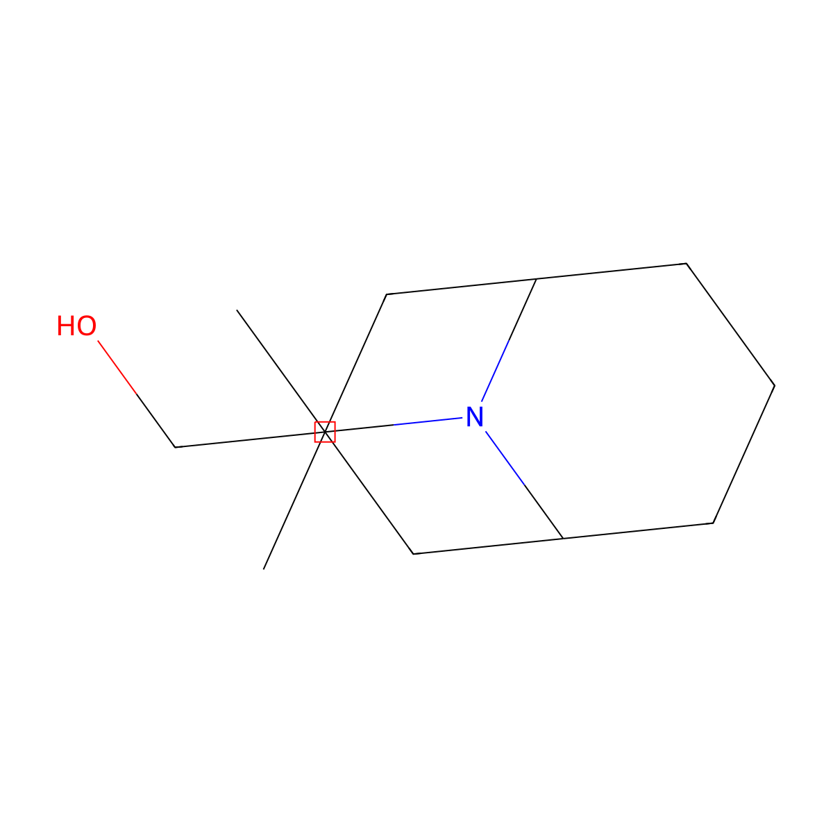 [9-(Propan-2-yl)-9-azabicyclo[3.3.1]nonan-3-yl]methanol molecular structure, CAS 1209437-82-0