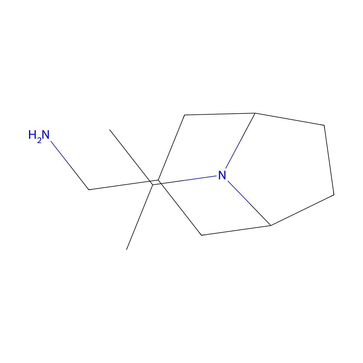 [8-(Propan-2-yl)-8-azabicyclo[3.2.1]octan-3-yl]methanamine molecular structure, CAS 1209593-91-8