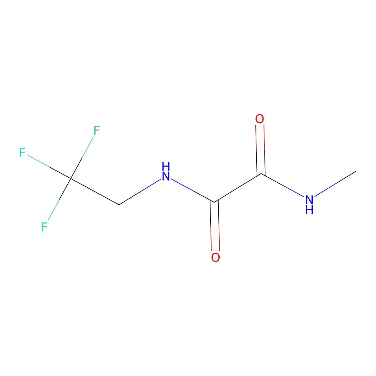 N1-methyl-N2-(2,2,2-trifluoroethyl)oxalamide molecular structure, CAS 1209612-52-1