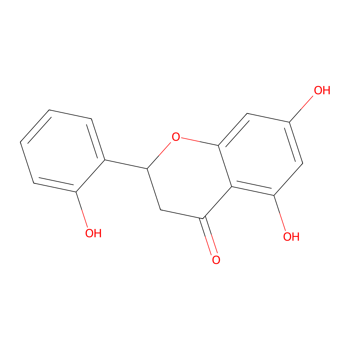 5,7,2'-Trihydroxyflavanone molecular structure, CAS 120980-68-9