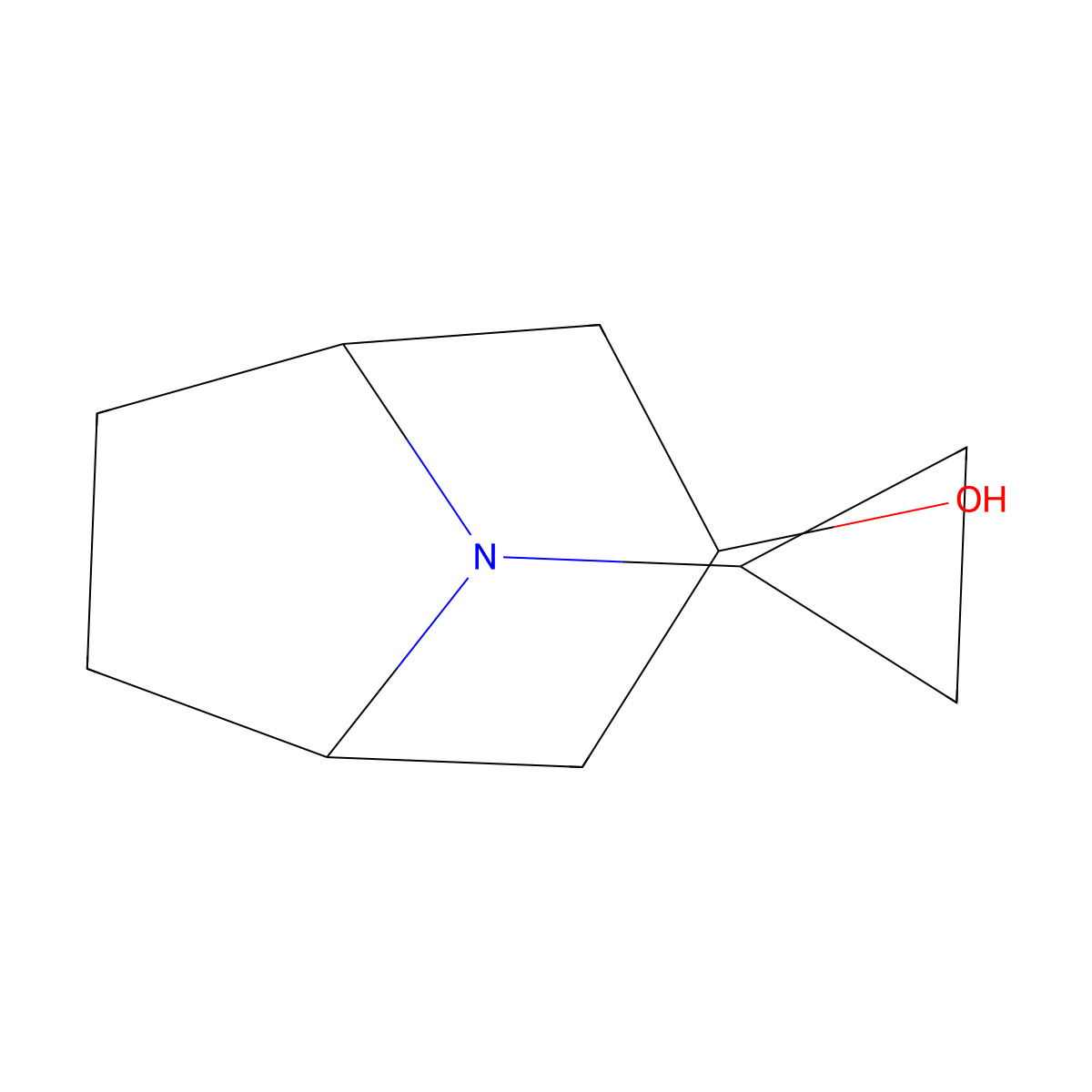 8-Cyclopropyl-8-azabicyclo[3.2.1]octan-3-ol molecular structure, CAS 1209803-09-7
