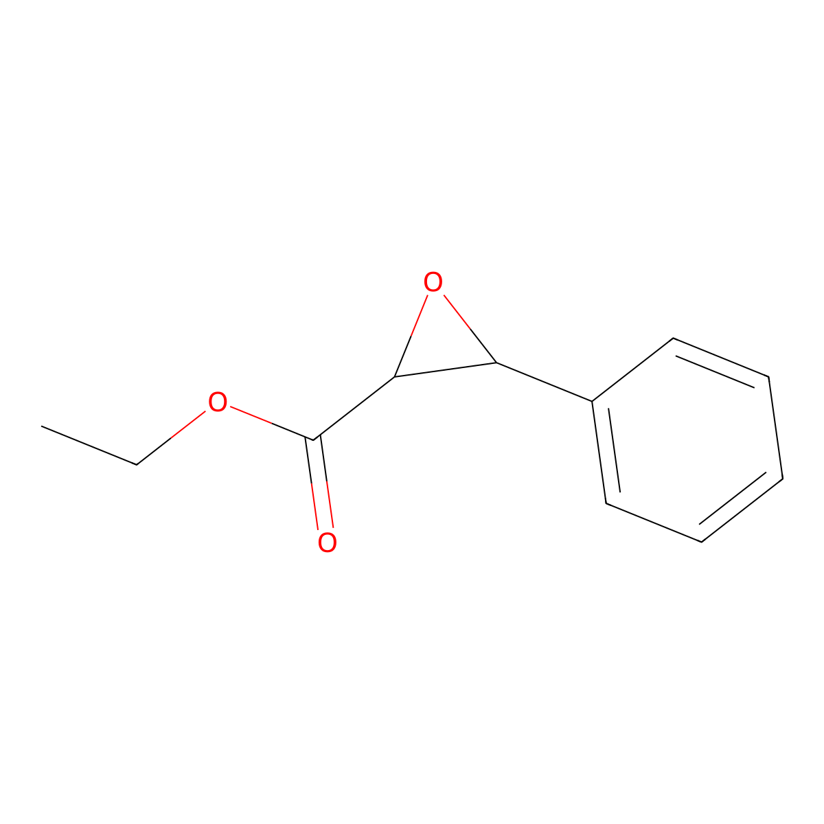 Ethyl 3-phenylglycidate molecular structure, CAS 121-39-1