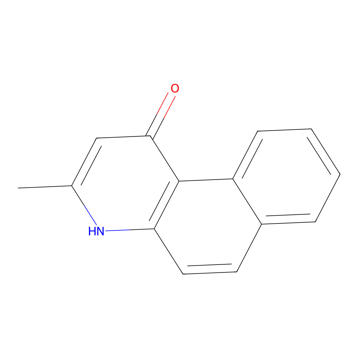3-Methylbenzo[f]quinolin-1-ol molecular structure, CAS 1210-03-3