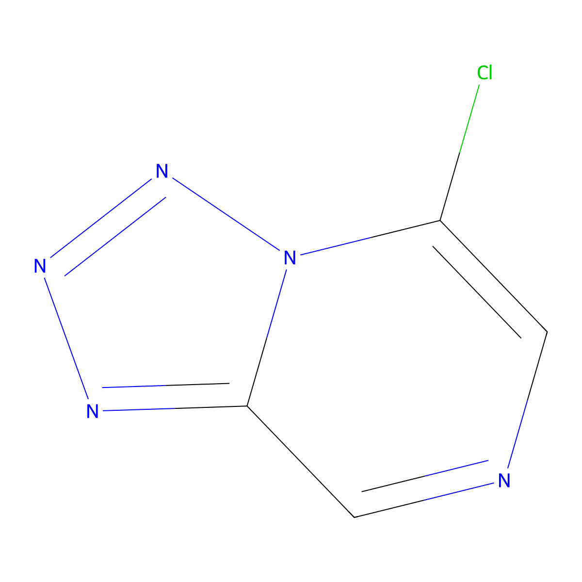 5-Chloro-[1,2,3,4]tetrazolo[1,5-a]pyrazine molecular structure, CAS 1210210-69-7