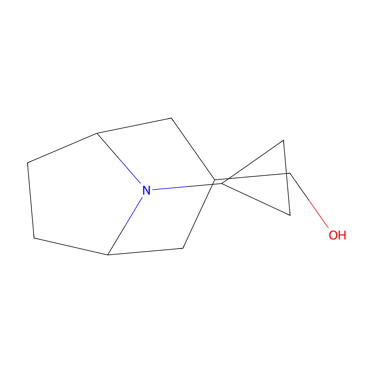 {8-Cyclopropyl-8-azabicyclo[3.2.1]octan-3-yl}methanol molecular structure, CAS 1210249-49-2