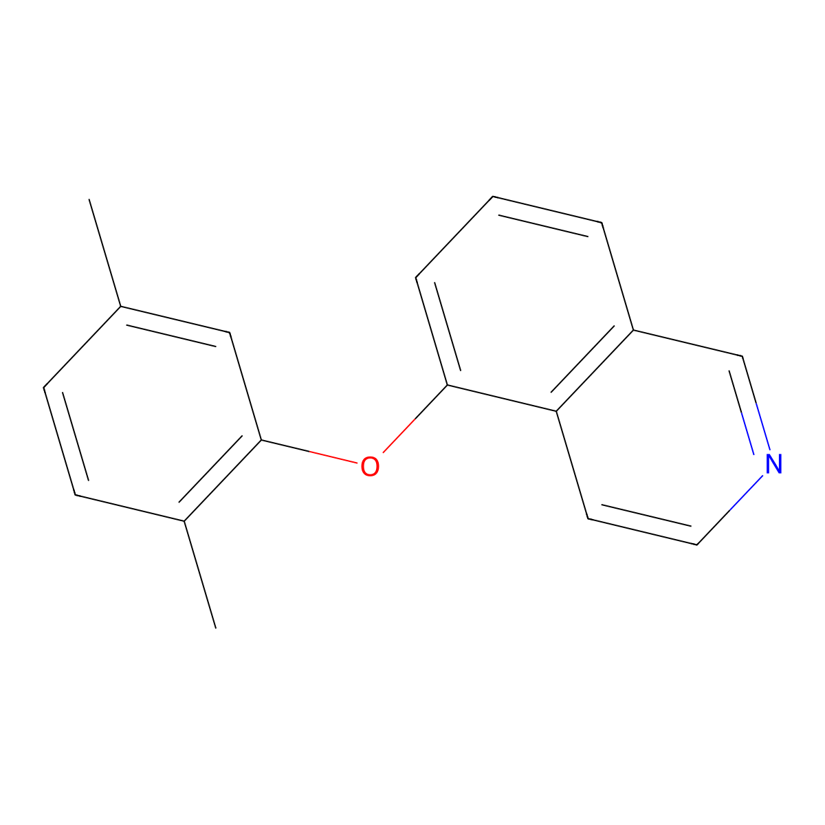 5-(2,5-Dimethylphenoxy)isoquinoline molecular structure, CAS 1210329-82-0
