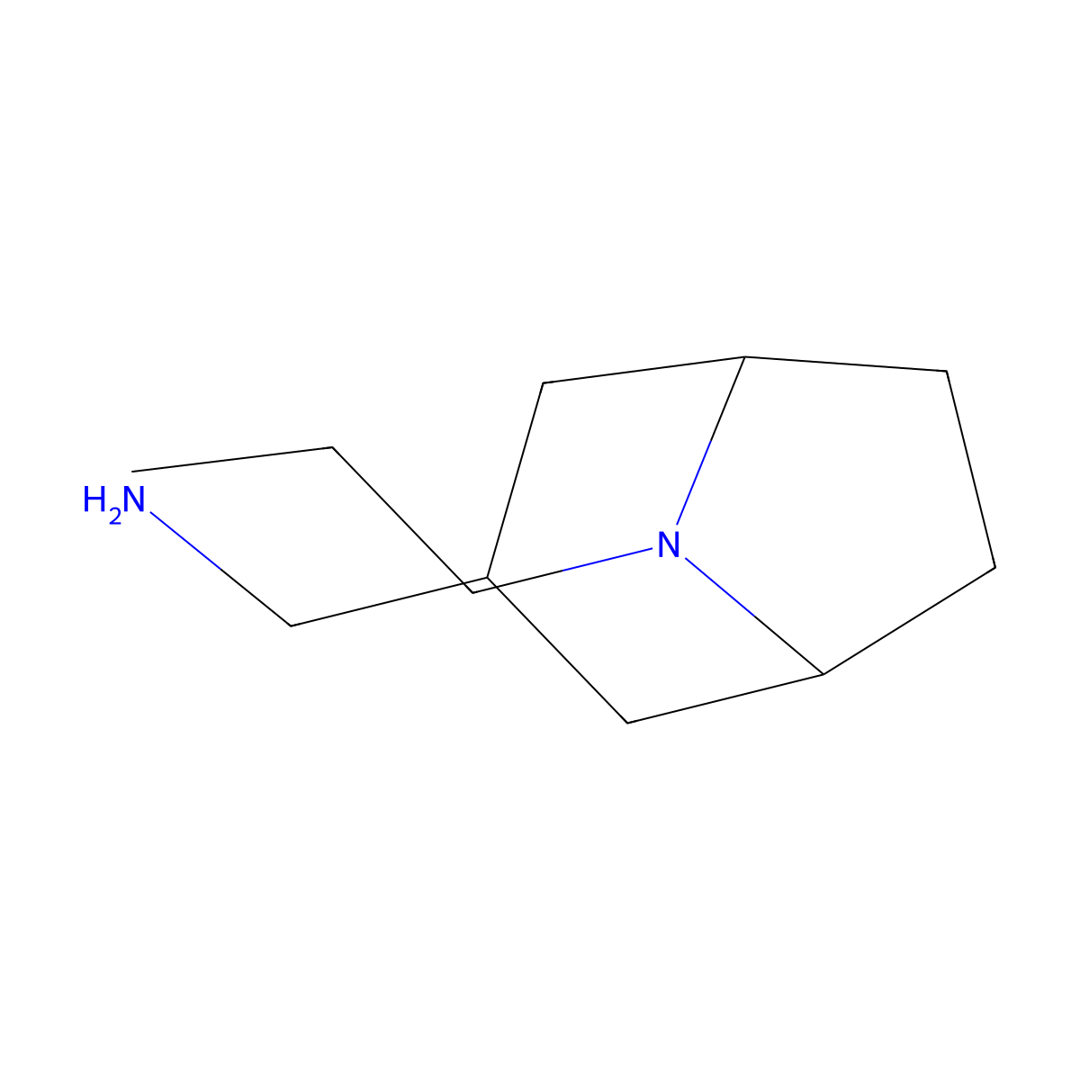 {8-Propyl-8-azabicyclo[3.2.1]octan-3-yl}methanamine molecular structure, CAS 1210532-11-8
