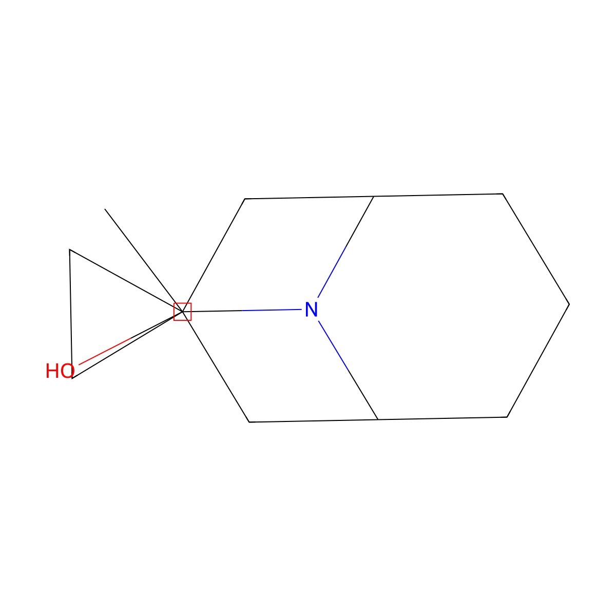 9-Cyclopropyl-3-methyl-9-azabicyclo[3.3.1]nonan-3-ol molecular structure, CAS 1210630-50-4
