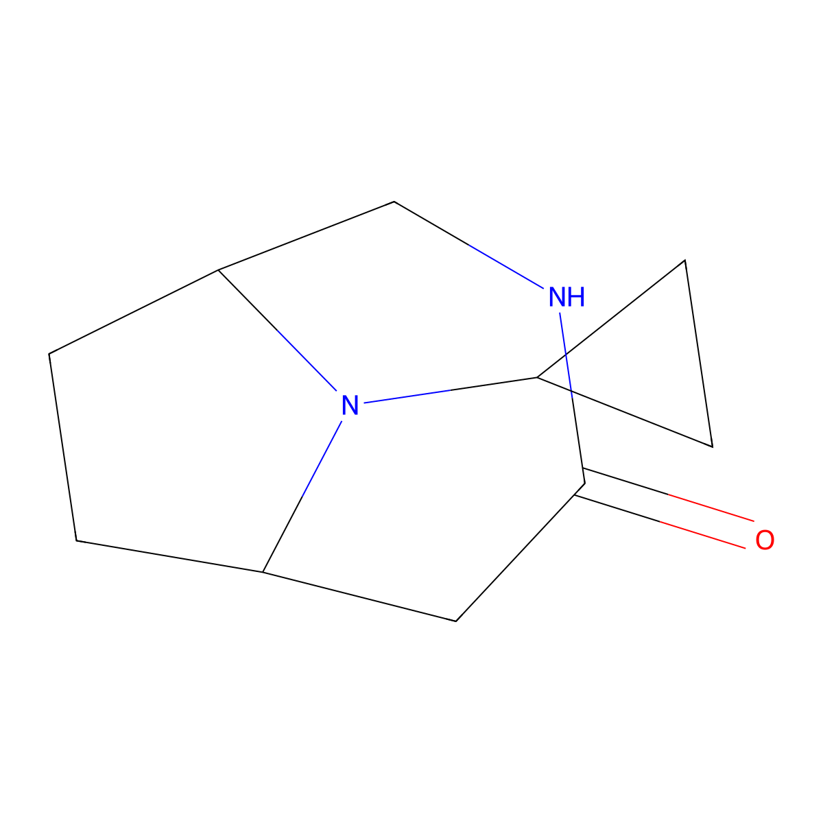 9-Cyclopropyl-3,9-diazabicyclo[4.2.1]nonan-4-one molecular structure, CAS 1210949-40-8