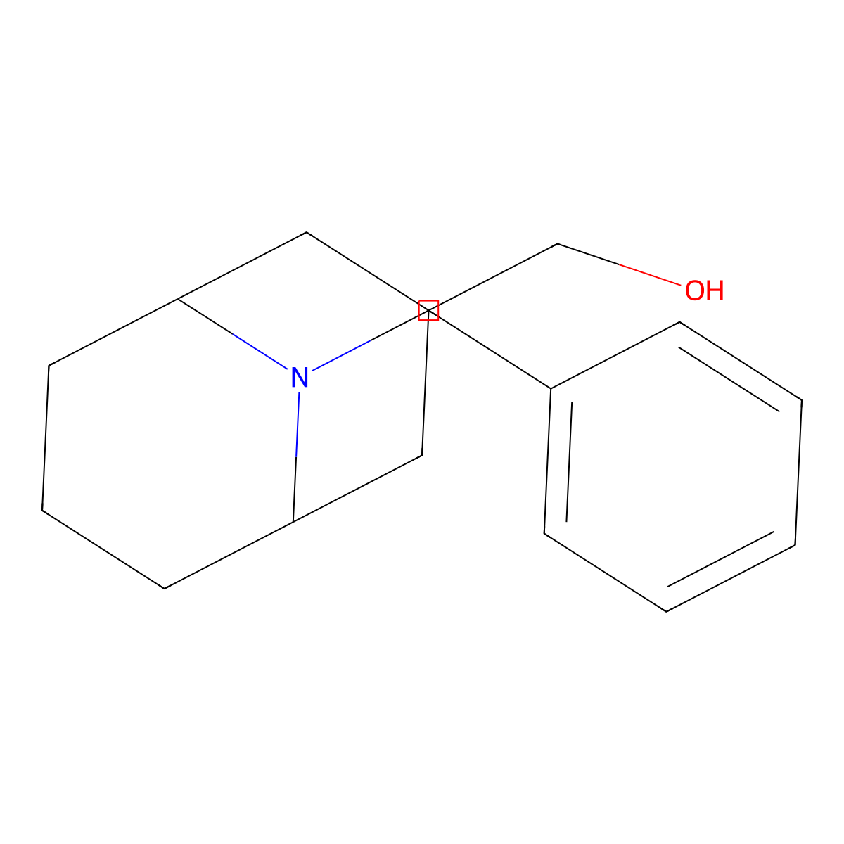 {9-Benzyl-9-azabicyclo[3.3.1]nonan-3-yl}methanol molecular structure, CAS 1211132-74-9