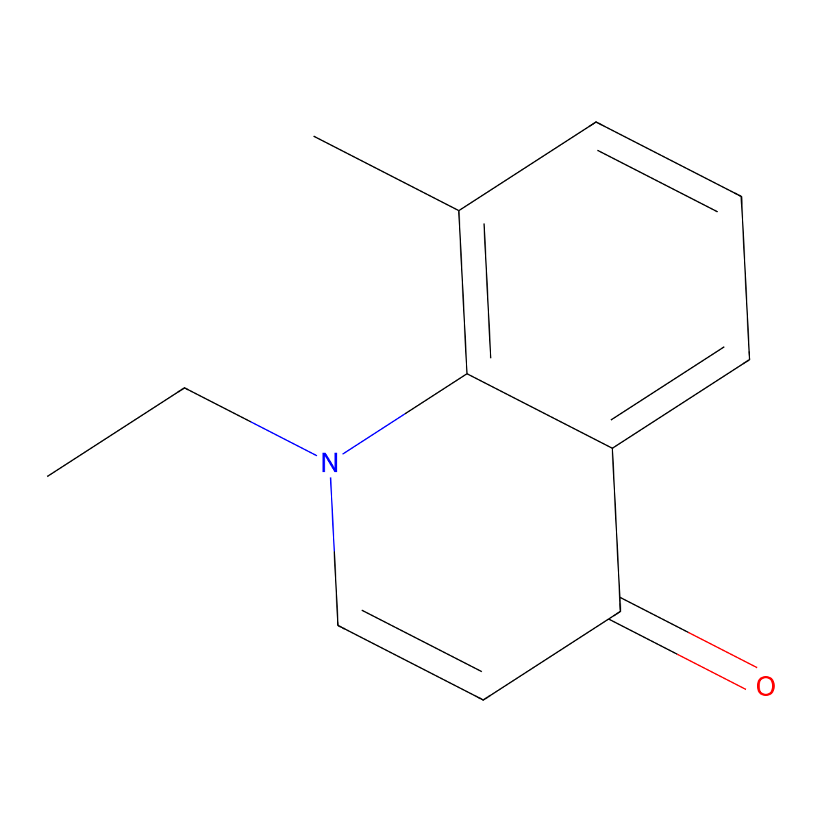 1-Ethyl-8-methylquinolin-4(1H)-one molecular structure, CAS 1211201-30-7