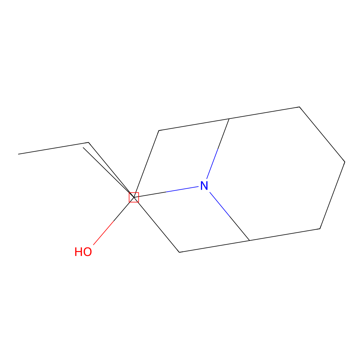 3-Methyl-9-propyl-9-azabicyclo[3.3.1]nonan-3-ol molecular structure, CAS 1211395-43-5