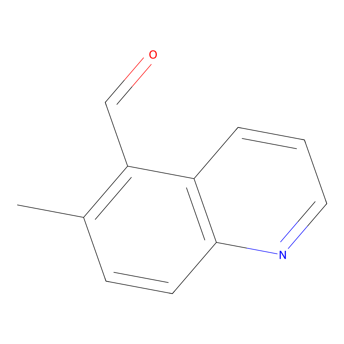 6-Methyl-5-quinolinecarbaldehyde molecular structure, CAS 1211489-16-5